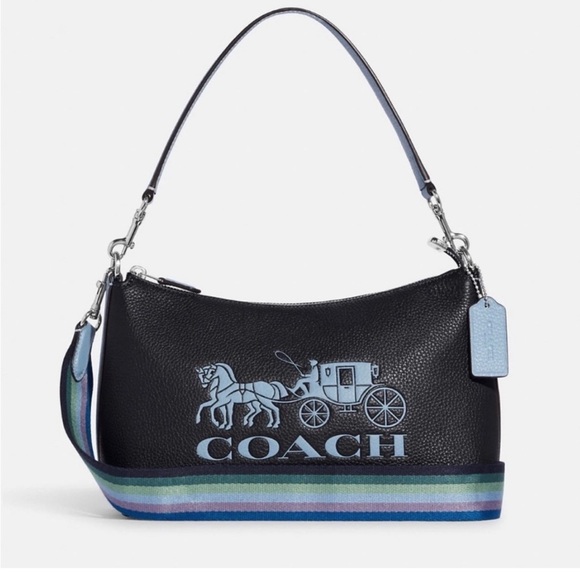 Coach Clara Shoulder Bag /Crossbody With Horse And Carriage